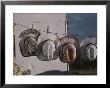 Cowboy Hats Hang On A Clothesline At A Festival In Santa Fe by Jodi Cobb Limited Edition Print