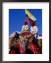 Decorated And Painted Elephants Posing For Judges At Annual Elephant Festival, Jaipur, India by Paul Beinssen Limited Edition Print