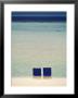 Beach Chairs On White Sand Beach Of Ari Atoll, Maldives by Stuart Westmoreland Limited Edition Print