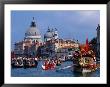 Bucintoro Galleon Leading The Historical Regatta Pageant In Grand Canal, Venice, Veneto, Italy by Roberto Gerometta Limited Edition Print