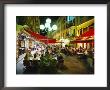 Open Air Cafes And Restaurants, Nice, Cote D'azure, Provence, France, Europe by Walter Rawlings Limited Edition Print