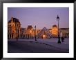 Le Louvre Museum And Glass Pyramids, Paris, France by David Barnes Limited Edition Print