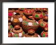 Terracotta Pots For Sale At Market, Dubai, United Arab Emirates by Chris Mellor Limited Edition Print