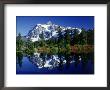 Mt. Shuksan Reflected In Highwood Lake, Wa by David Carriere Limited Edition Pricing Art Print