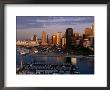 Vancouver City Water Front And Ferry Pier by Alain Evrard Limited Edition Print