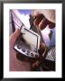 Hand Holding Palm Pilot M500 With Cell Phone by Eric Kamp Limited Edition Print