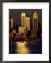 Sunset, Seattle Skyline, Reflections, Elliott Bay by Jim Corwin Limited Edition Print