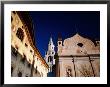 Church Facade, Cortina D'ampezzo, Sextener Dolomites, Italy by Witold Skrypczak Limited Edition Print