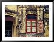 Detail Of Window Shutter And Wall, Georgetown, Penang, Malaysia by Richard I'anson Limited Edition Print