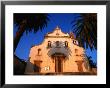 Palm Tree Shadow On Church, Milna, Croatia by Wayne Walton Limited Edition Pricing Art Print