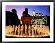 Fountain And City Square At Dusk, Granada, Spain by Chester Jonathan Limited Edition Print