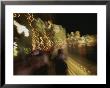 A Long Exposure Captures The Las Vegas Night Lights by Stacy Gold Limited Edition Print