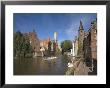 Belfort And River Dijver, Bruges, Flanders, Belgium by Alan Copson Limited Edition Print
