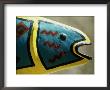 New Mexican Folk Art Of A Wooden Carved Fish by Scott Christopher Limited Edition Pricing Art Print