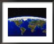 Space Illustration Of Earth by Ron Russell Limited Edition Pricing Art Print