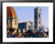 The Campanile Seen Over Rooftops, Florence, Italy by Oliver Strewe Limited Edition Print