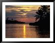 Silhouetted Landscape And Water, Honduras by Lee Peterson Limited Edition Print