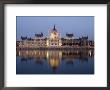 River Danube And Parliament Building, Budapest, Unesco World Heritage Site, Hungary, Europe by Chris Kober Limited Edition Print