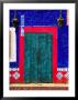 Detail Of Colorful Wooden Door And Step, Cabo San Lucas, Mexico by Nancy & Steve Ross Limited Edition Pricing Art Print