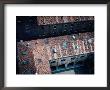 Looking Down On The Courtyards And Tiled Roofs On The Piazza Dei Signori In Verona, Veneto, Italy by Jeffrey Becom Limited Edition Print