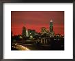 Skyline & Highway At Night, Charlotte, Nc by Jim Mcguire Limited Edition Print