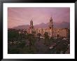 The Sun Shines On A Neoclassical Building In The Plaza De Armas In Arequipa by Stephen Alvarez Limited Edition Print