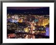 Aerial Of Las Vegas Strip At Dusk, Nv by Stewart Cohen Limited Edition Print