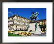 Equestrian Statue Of Ludwig I On Odeonsplatz, Munich, Germany by Wayne Walton Limited Edition Pricing Art Print