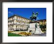 Equestrian Statue Of Ludwig I On Odeonsplatz, Munich, Germany by Wayne Walton Limited Edition Print