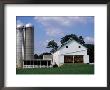 Amish Farm With Tobacco Dried In Barn, Pa by Barry Winiker Limited Edition Print