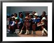 Children Waiting For Bus, Bulawayo, Zimbabwe by Juliet Coombe Limited Edition Print