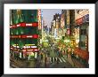 Busy Streets And Neon Signs In The Evening At Shinjuku Station, Shinjuku, Tokyo, Japan, Asia by Chris Kober Limited Edition Print