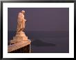 The Philosopher Statue Overlooks Volcano Islands, Lake Taal, Batangas, Philippines by John Pennock Limited Edition Print