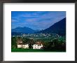 Mauren Village And Austrian Mountains, Schellenberg, Liechtenstein by Martin Moos Limited Edition Print