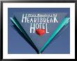 Sign For The Heartbreak Hotel, Memphis, Tennessee, Usa by Walter Bibikow Limited Edition Print