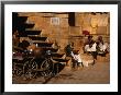 Local Men Sip Tea On Street, Jaisalmer, Rajasthan, India by Jane Sweeney Limited Edition Pricing Art Print