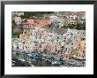 Town View Of Corricella Port, Procida Corricella, Bay Of Naples, Campania, Italy by Walter Bibikow Limited Edition Print