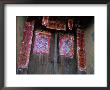 Chinese Door Gods, Yangdi Valley, Yangshuo, Guangxi, China by Raymond Gehman Limited Edition Print