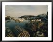 Harbor View With Lobster Traps by Luis Marden Limited Edition Print