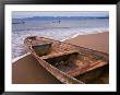 Wooden Boat Looking Out On Banderas Bay, The Colonial Heartland, Puerto Vallarta, Mexico by Tom Haseltine Limited Edition Print