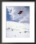 Snowboarder Upside-Down In The Air by Douglas Hollenbeck Limited Edition Print