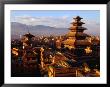 Nyatapola Temple And Surrounding Buildings Of Taumadhi Tole At Sunset, Bhaktapur, Nepal by Ryan Fox Limited Edition Print