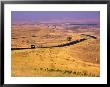 Car Driving On Highway Through Countryside, Montana, Usa by Rob Blakers Limited Edition Print