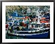 Fishing Boats Docked In The Harbour, La Turballe, Pays De La Loire, France by Jean-Bernard Carillet Limited Edition Print