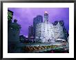 Michigan Avenue Bridge And Wrigley Building At Dusk, Chicago, United States Of America by Richard Cummins Limited Edition Pricing Art Print