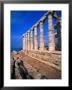 Superb Ruins Of The 4Th Century Bc Temple Of Poseidon On The Apollo Coast, Athens, Attica, Greece by Jan Stromme Limited Edition Print