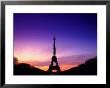 Eiffel Tower At Dusk, Paris, France by Peter Adams Limited Edition Pricing Art Print