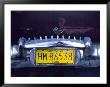 License Plate Indicating The Owner Can Have Paying Passengers, Havana, Cuba by Taylor S. Kennedy Limited Edition Print