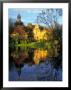 Sunset On Straupe Castle And Reflection Pond, Gauja National Park, Latvia by Janis Miglavs Limited Edition Print