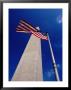 Washington Monument With The National Flag, Washington Dc, Usa by Gareth Mccormack Limited Edition Print